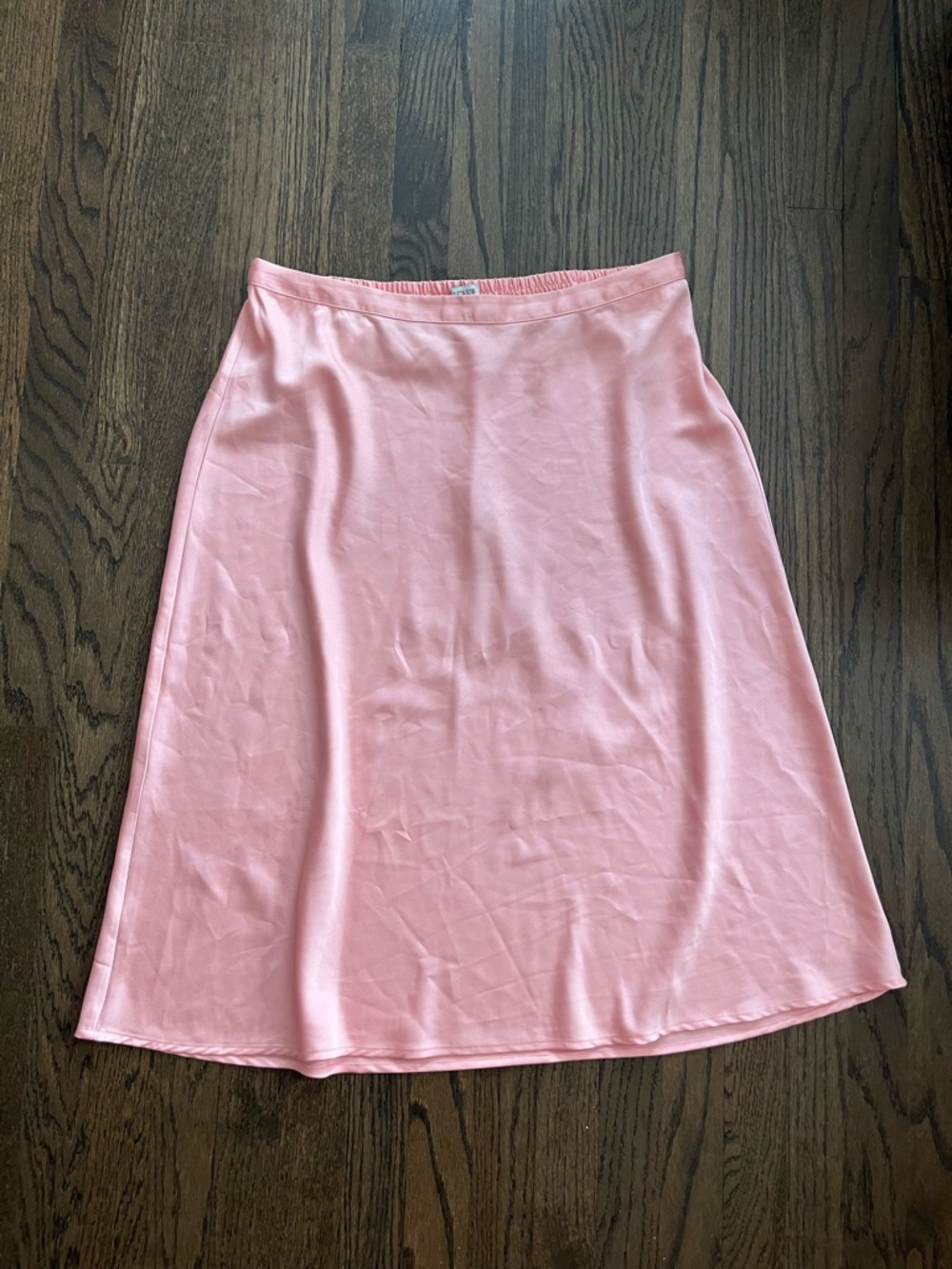 J. Crew Soft Pink Midi A-Line Skirt